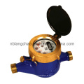 Multi Jet Liquid Sealed Water Meter (corps en fonte)